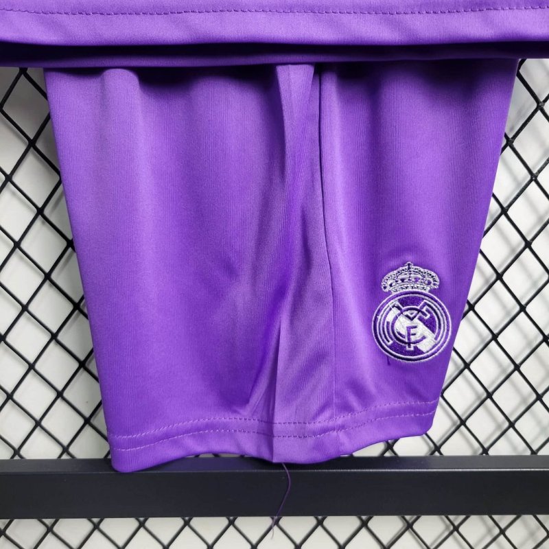 2017/2018 Retro Real Madrid Away Football Shirt Kids Size