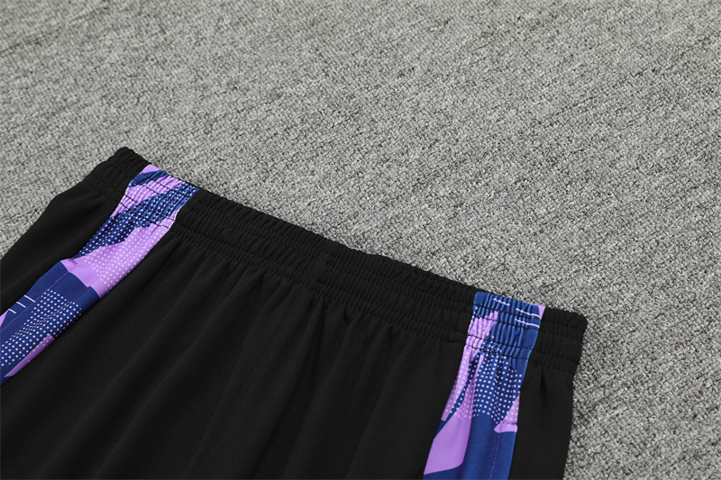 2024/2025 Player Edition Germany Prematch Jersey Black Half-zip training suit Football Jersey