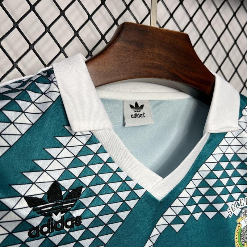 1990 Mexico Home Football Shirt