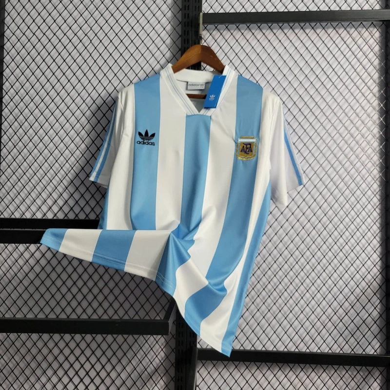 1993 Retro Argentina Home Football Shirt