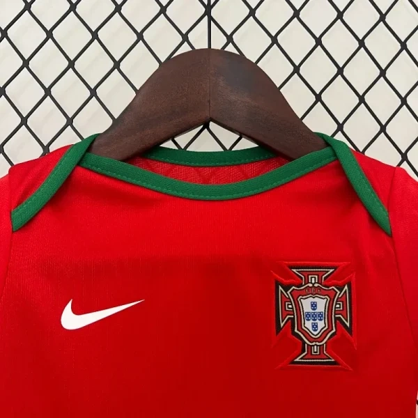 2024/25 Portugal National Team Home Baby One-Piece Jersey