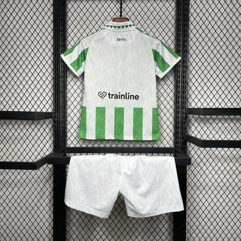2024/2025 Real Betis Home Football Shirt Kids Size