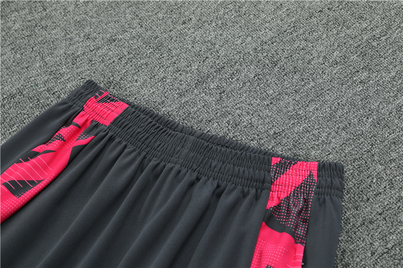 2024/2025 Player Edition Germany Prematch Shirt Dark Grey Half-zip training suit Football Jersey