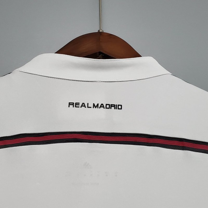 2014/2015 Retro Long Sleeve Real Madrid Home Football Shirt