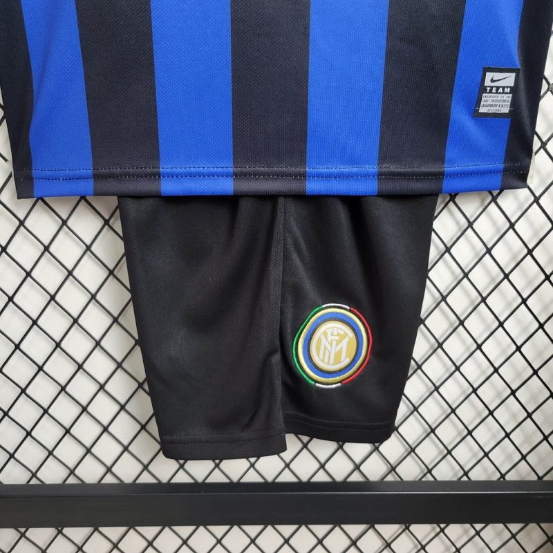 2009/2010 Retro Inter Milan Home Football Shirt Kids Size