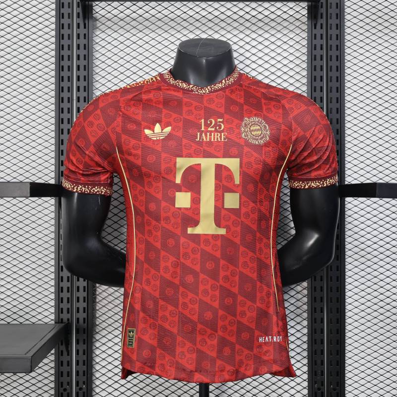 2025/2026 FC Bayern red 125th Anniversary Football Shirt
