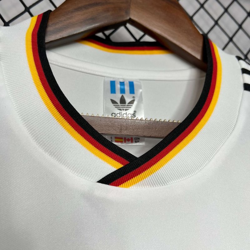 1986 Retro Germany Home Football Shirt