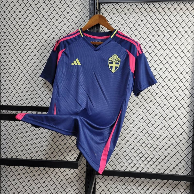 2024 Sweden Away Football Shirt