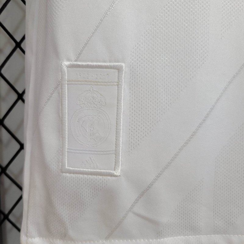 2017/2018 Retro Real Madrid Home Football Shirt