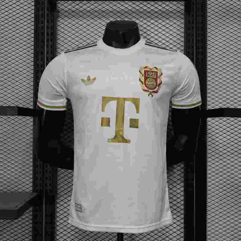 2025/2026 FC Bayern White 125th Anniversary Football Shirt