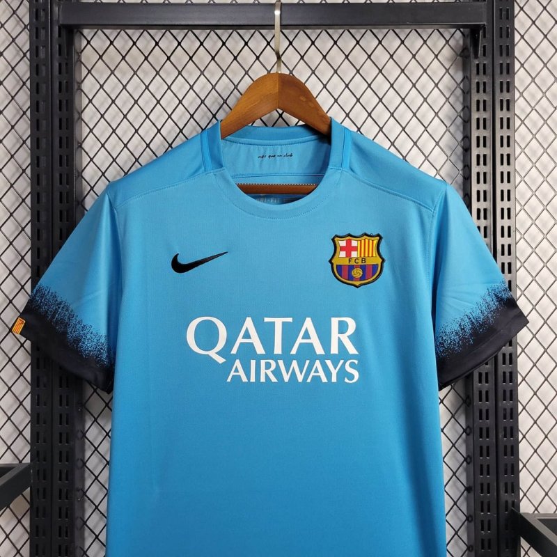 20152016 Retro Barcelona Third Away Football Shirt