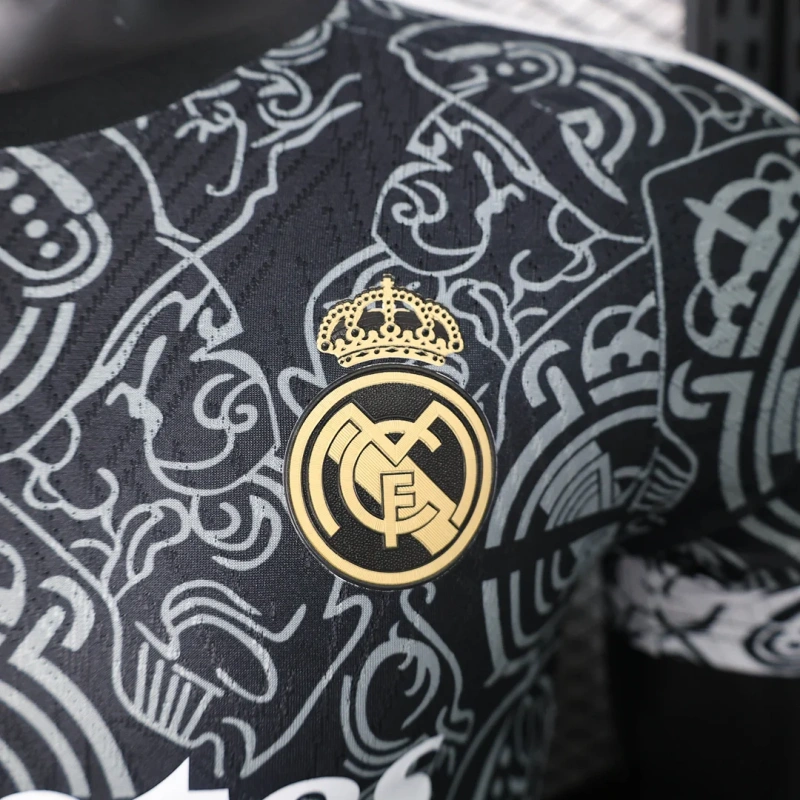 2024/2025 Player Version Real Madrid Special Edition Black Football Shirt