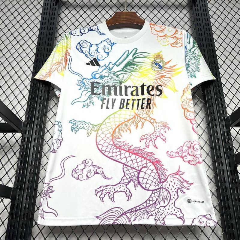 2024/2025 Real Madrid Special Edition White Football Shir