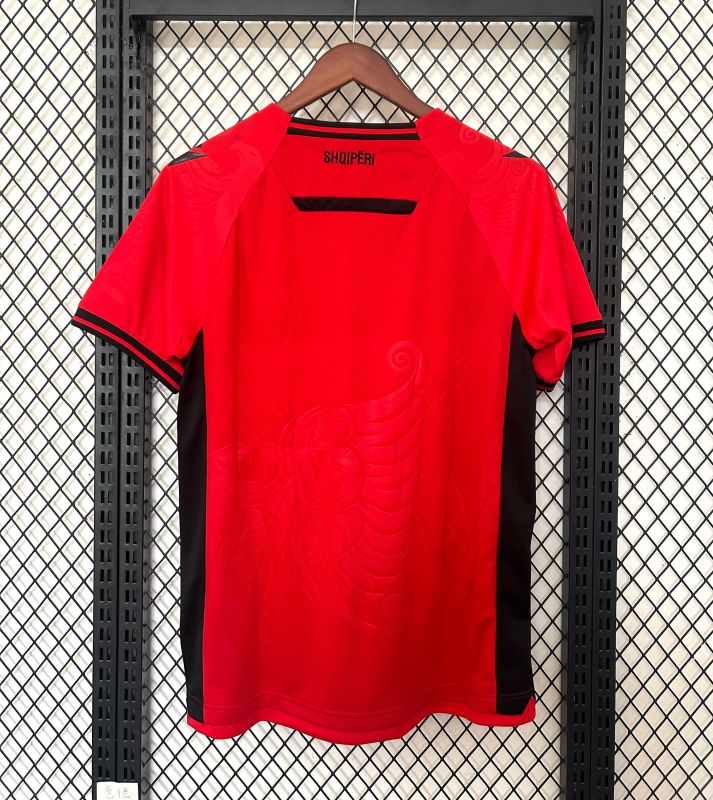 2025-2026 Albania Home Fan Red Football Shirt