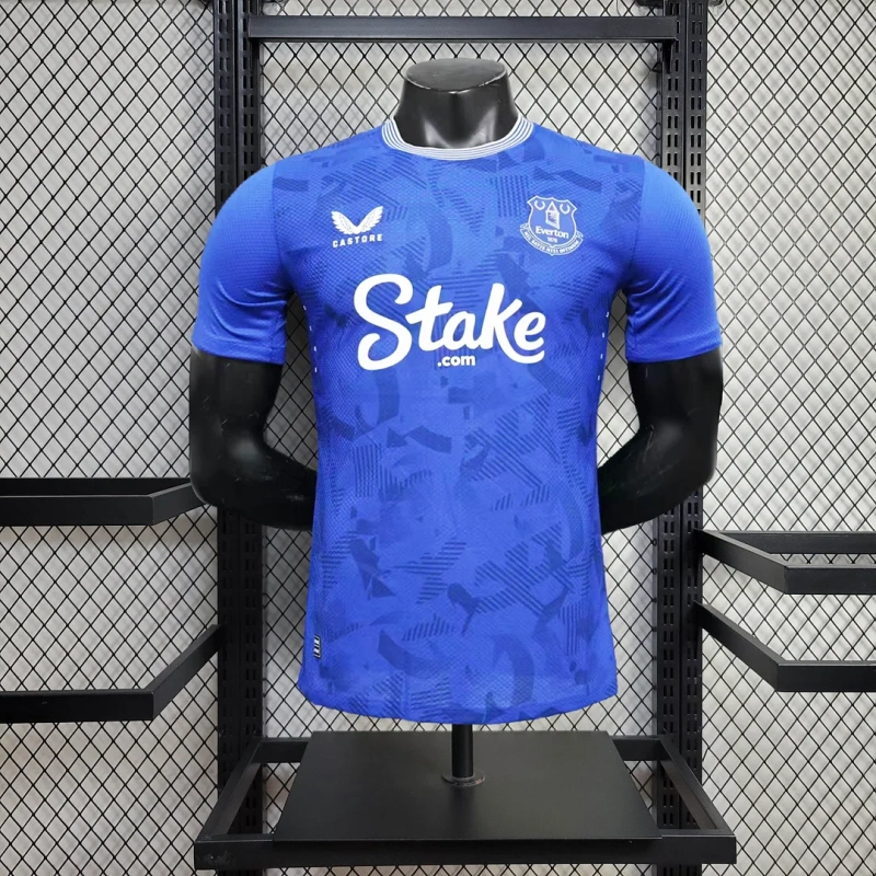 20242025 Player Version Everton Home Football Shirt