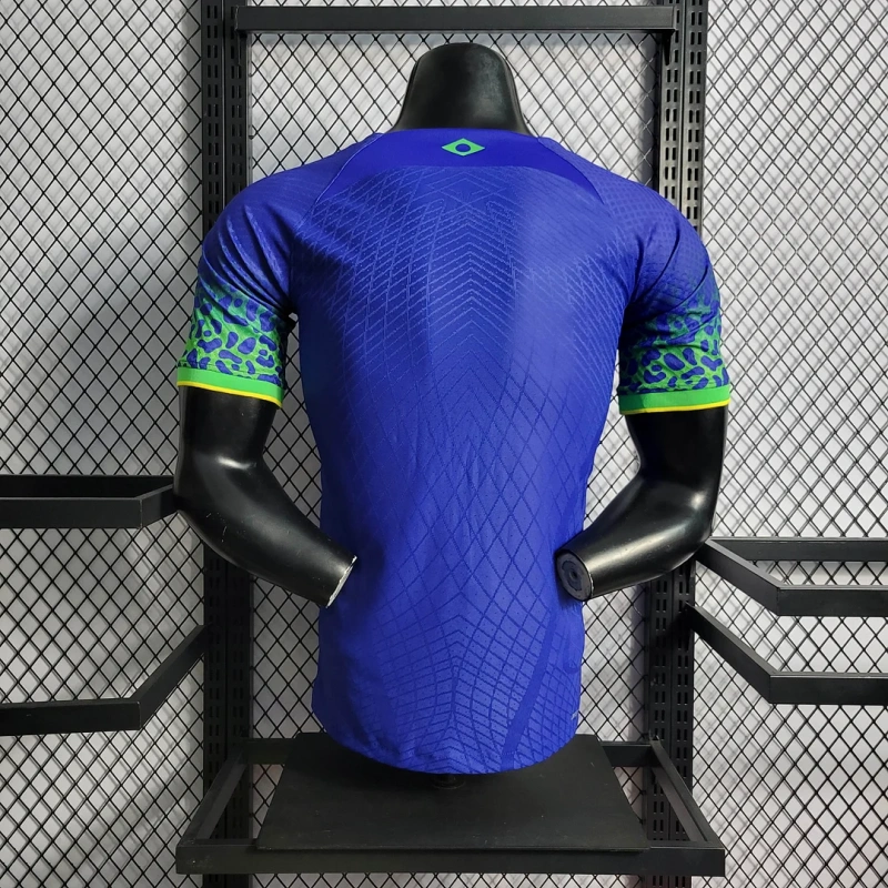 2022 Player Version Brazil Away Football Shirt