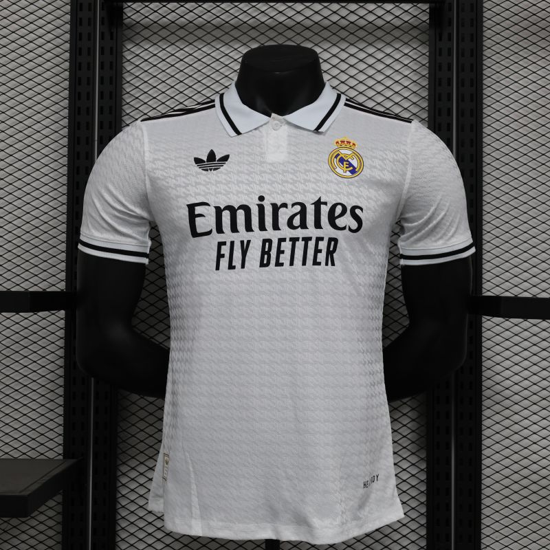 2025/2026 Player Edition Real Madrid White Kickbox Football Jersey