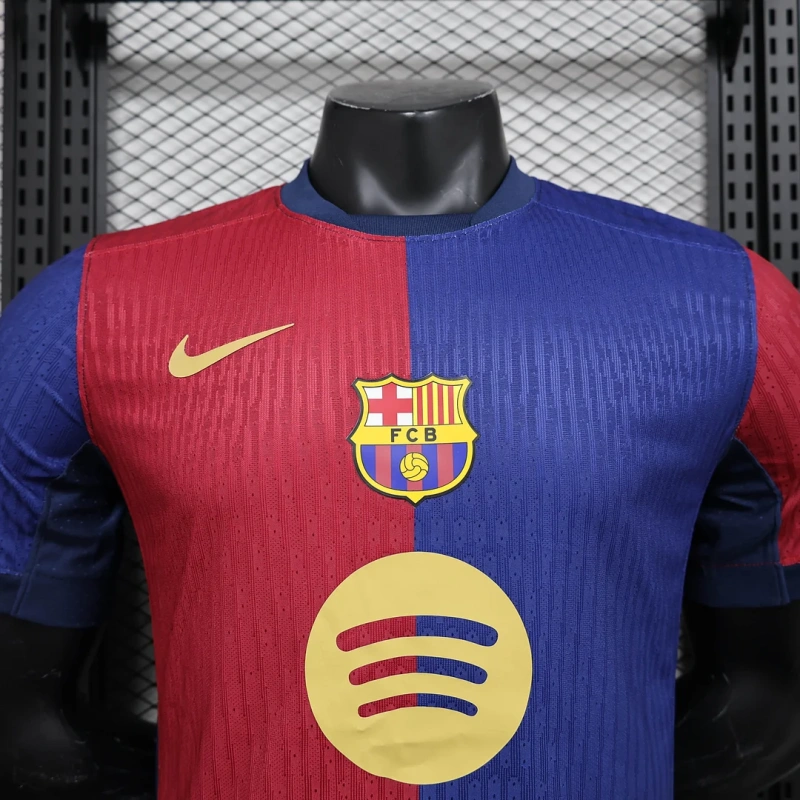 2024/2025 Player Version Barcelona Home Football Shirt