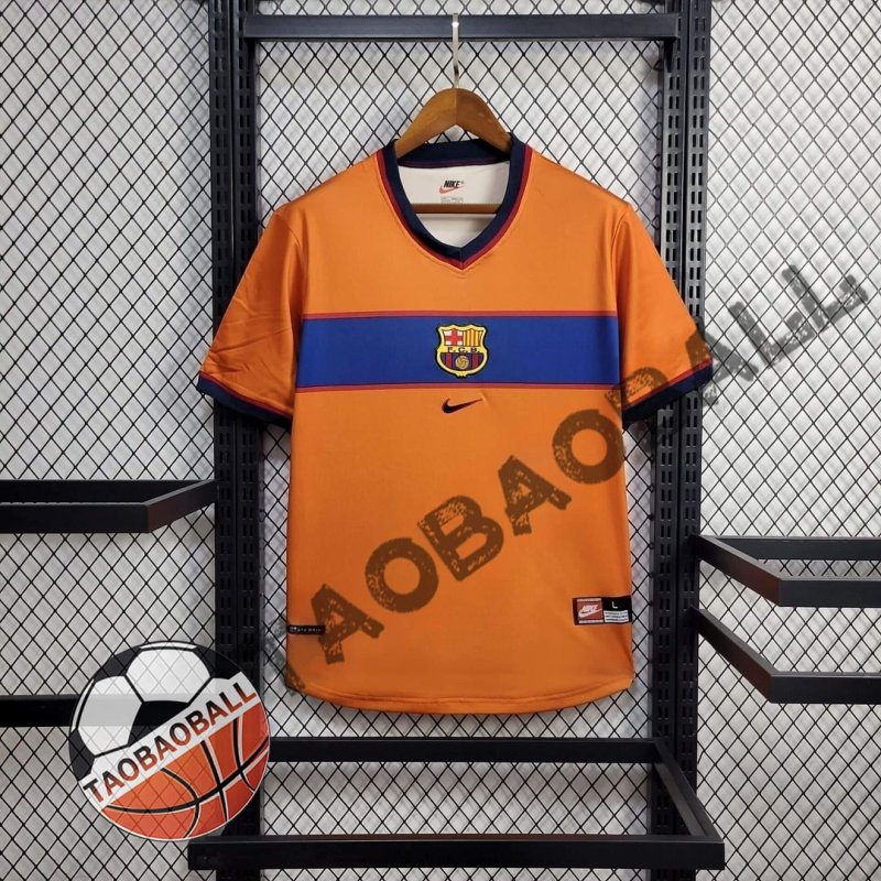 1998/2000 Retro Barcelona Third Away Football Shirt