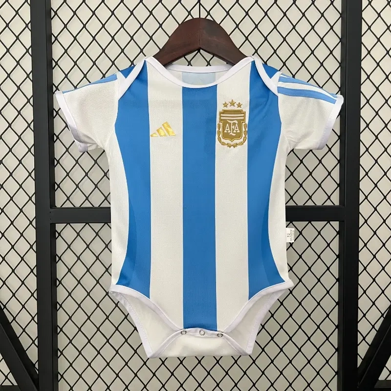 2024/25 Argentina National Team Home Baby One-Piece Jersey