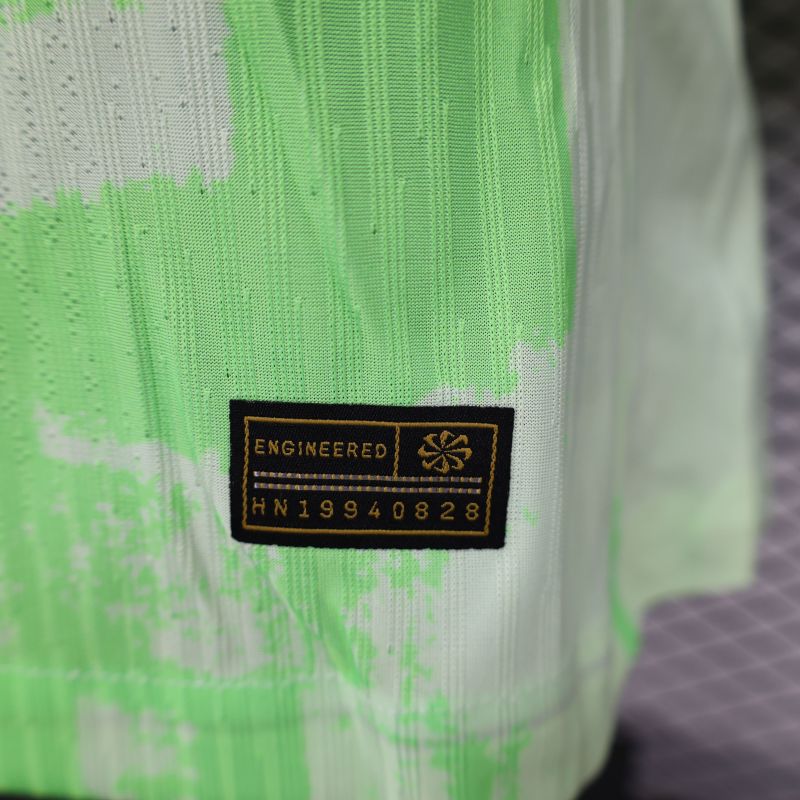 2024/2025 Player Edition Barcelona Green Long Sleeve Football Jersey