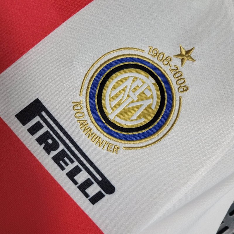 2007/2008 Retro Inter Milan Away Football Shirt