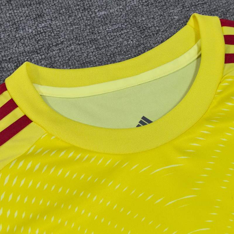 2025/26 Arsenal Goalkeeper Yellow Football Shirt