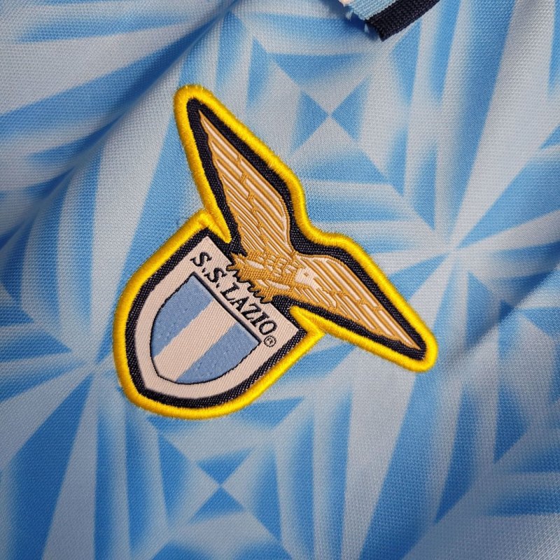 1991/1992 Retro Lazio Home Football Shirt