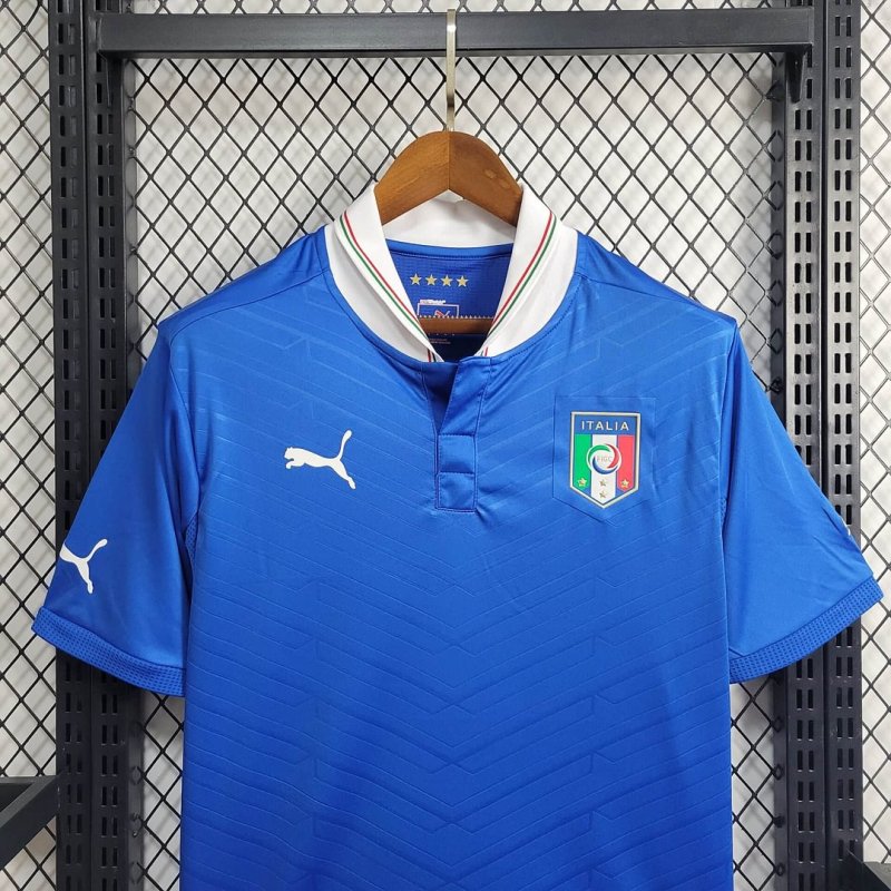 2012 Retro Italy Home Football Shirt