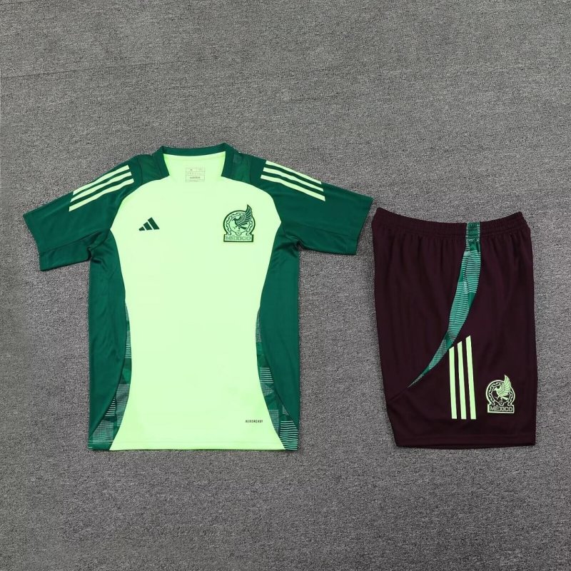 2024/2025 Mexico Training Wear Green Suit Shirt