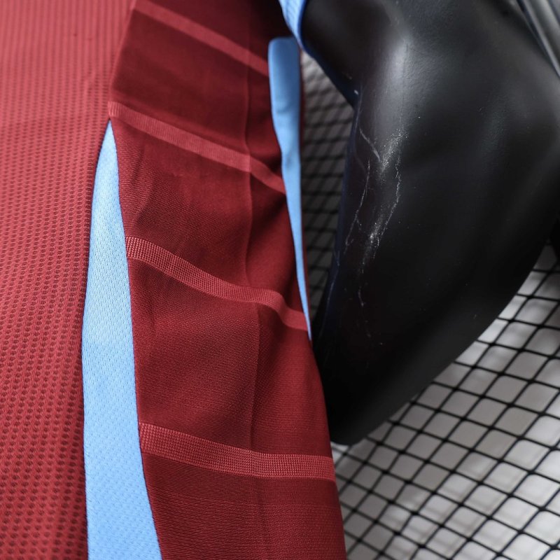 2024/2025 Player Version Aston Villa Home Football Shirt