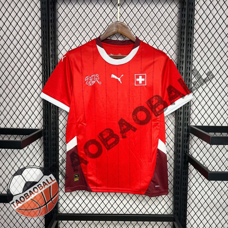 2024 Switzerland Home Football Shirt