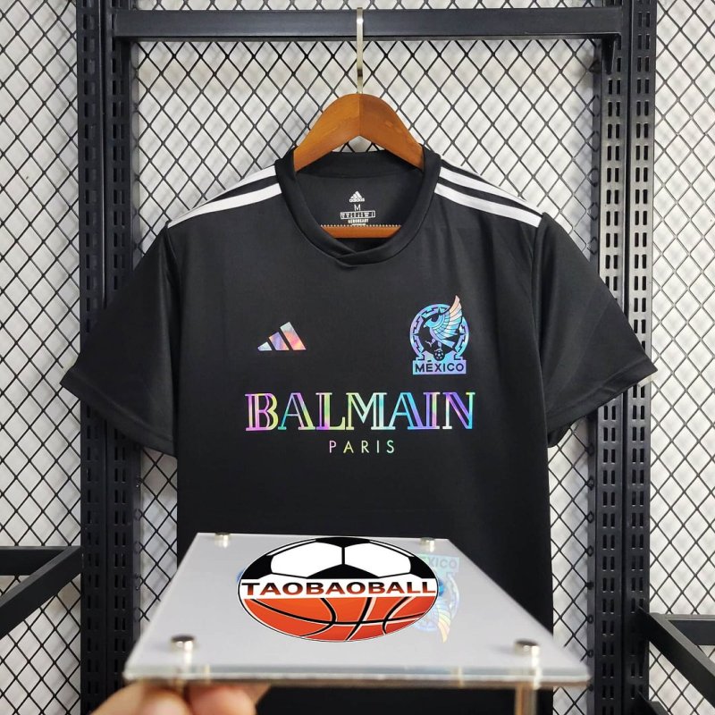 2024/2025 Mexico Black Casual Shirt