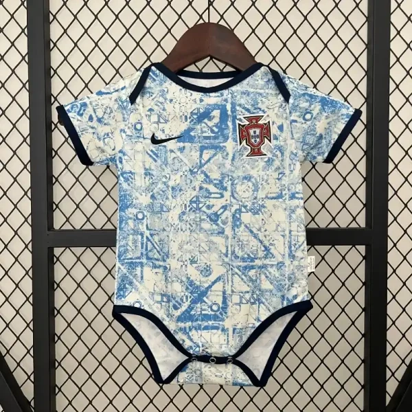 2024/25 Portugal National Team Away Baby One-Piece Jersey