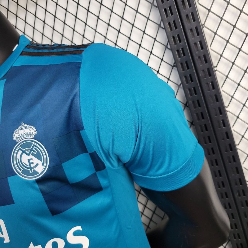 2 017/2018 Retro Real Madrid Third Away Football Shirt