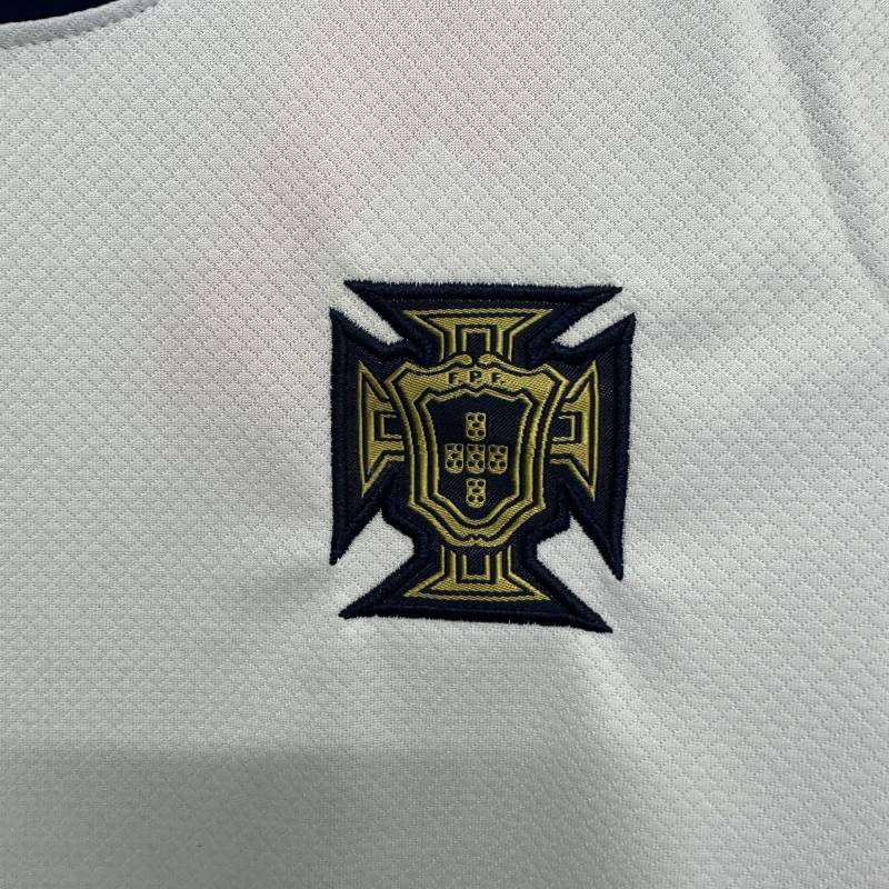 2025/2026 Portugal Training Jersey White Fan Edition Kids Kit
