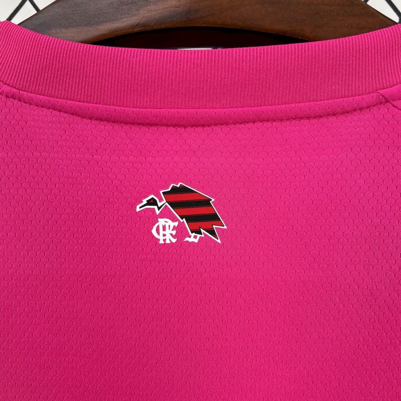 2025/2026 Flamengo Pink Goalkeeper Edition Football Shirt