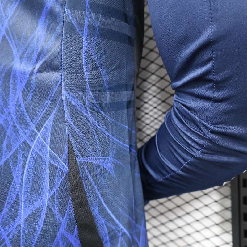 2024/2025 Player Edition Japan Home Long Sleeve Football Jersey