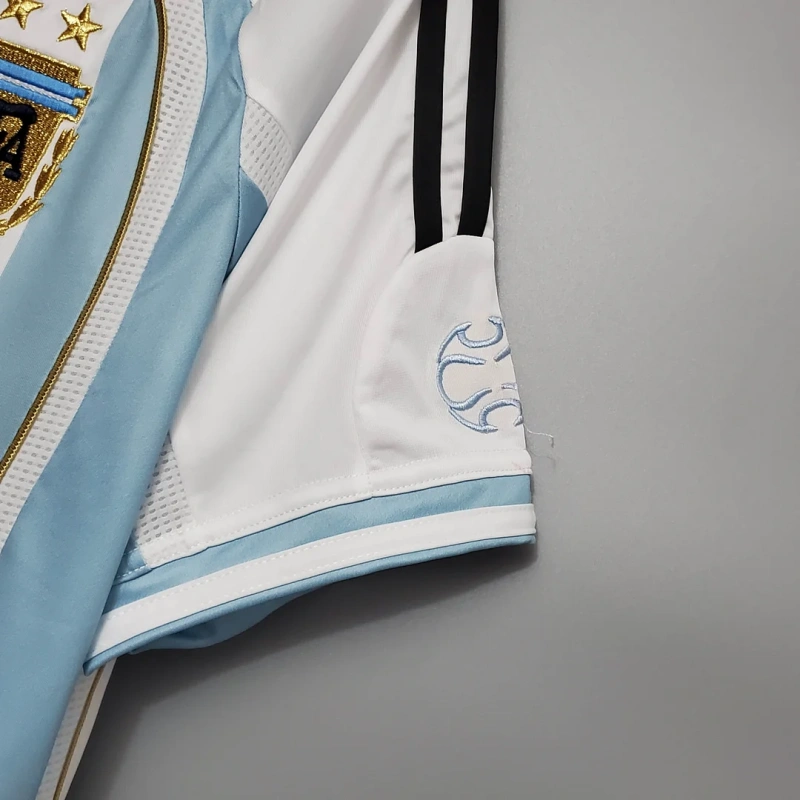 2006 Retro Argentina Home Football Shirt