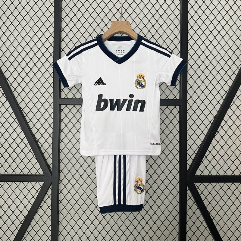 2012/2013 Retro Real Madrid Home Football Shirt Kids Size