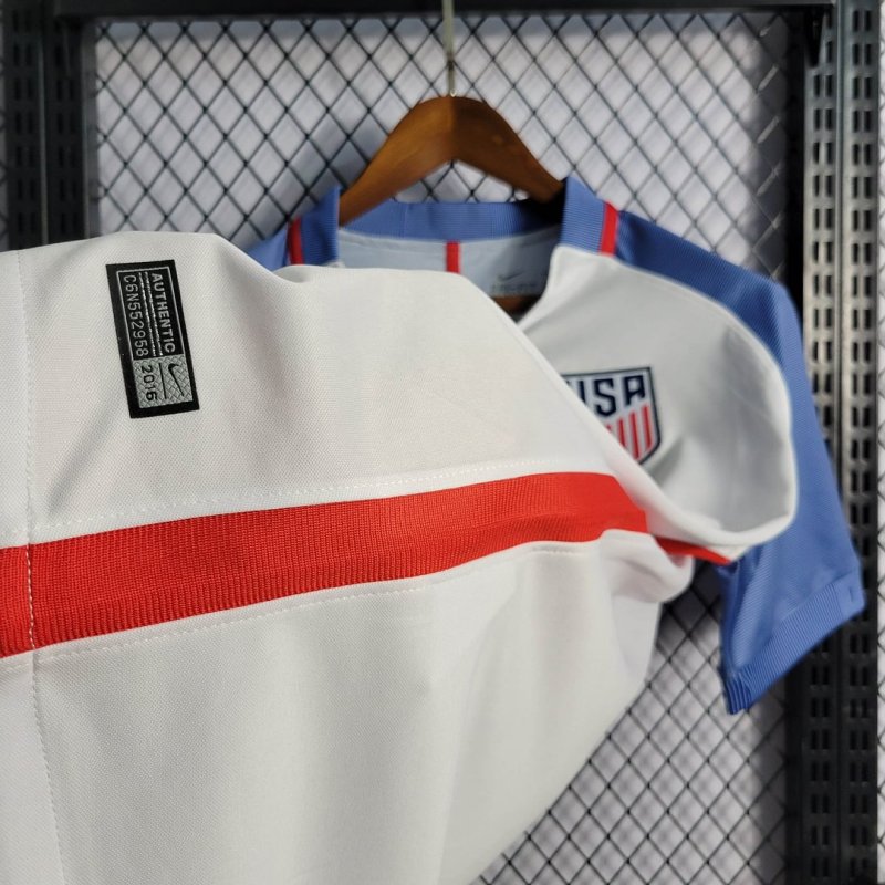 2016 Retro United States Home Football Shirt