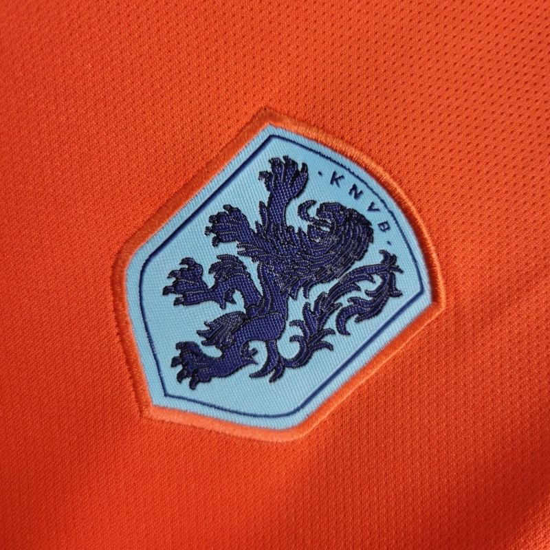2024 Netherlands Home Football Shirt Kids