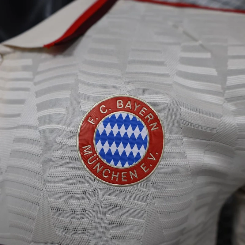 2024/2025 Long Sleeve Player Version Bayern Munchen Third Away Football Shirt