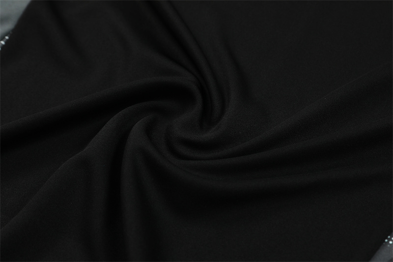 2024/2025 Player Edition Algeria Pre-Match Black Half-zip training suit Football Jersey