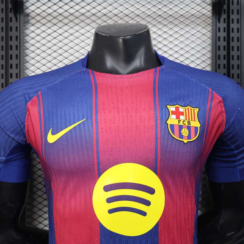 2025/2026 Barcelona Player Edition Home Football Shirt