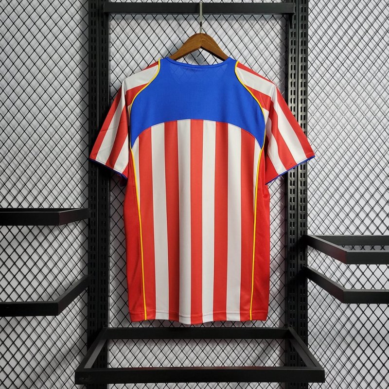 1995/1996 Retro Atletico Madrid Home Football Shirt