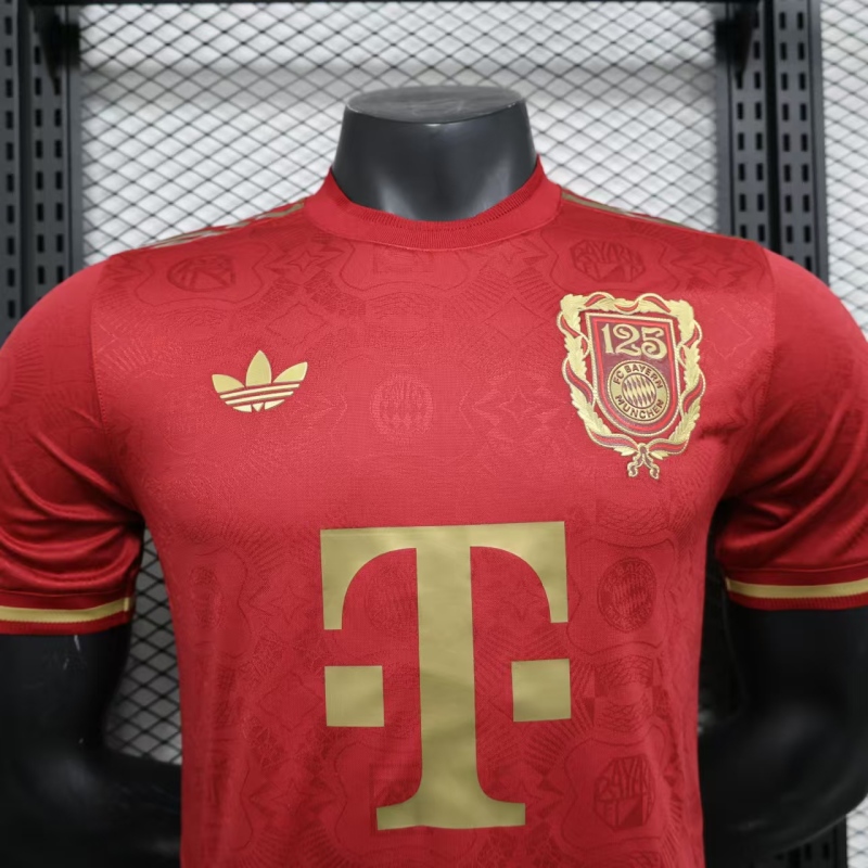 2025/2026 FC Bayern red 125th Anniversary Football Shirt