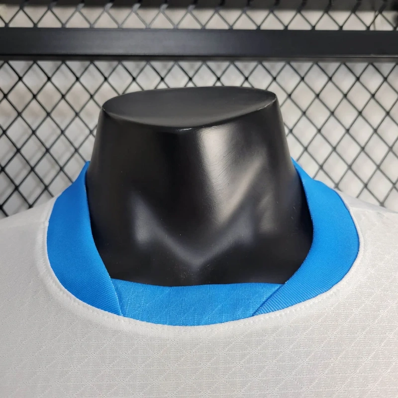 2024/2025 Player Version Olympique Marseille Home Football Shirt