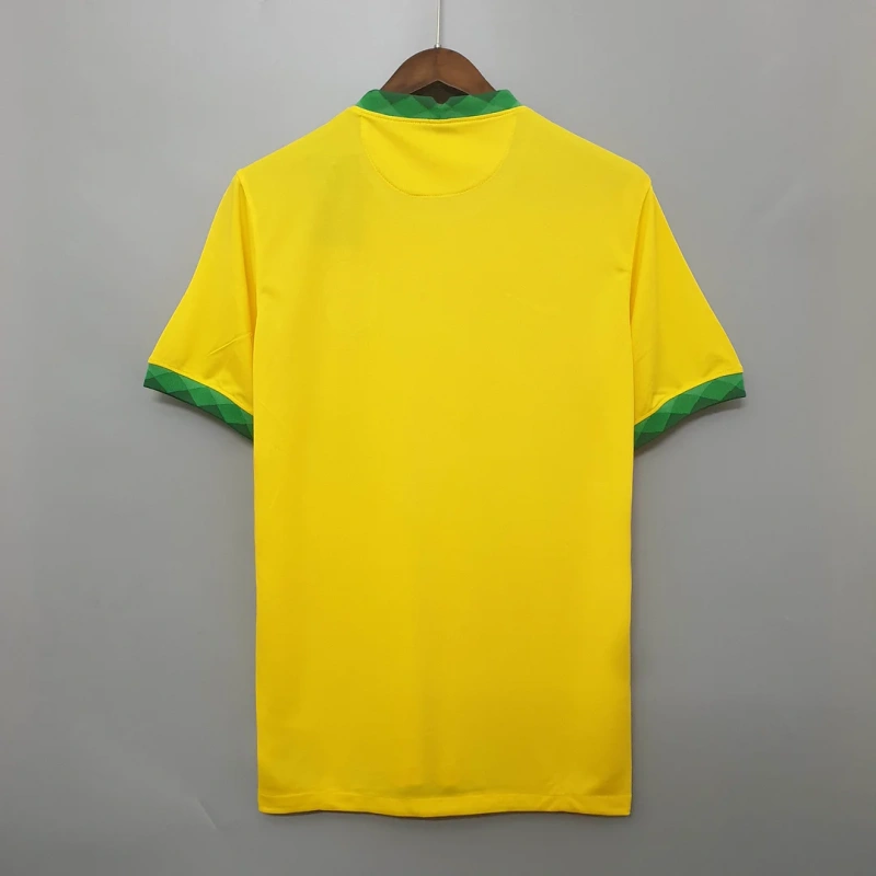 2020 Brazil Home Football Shirt