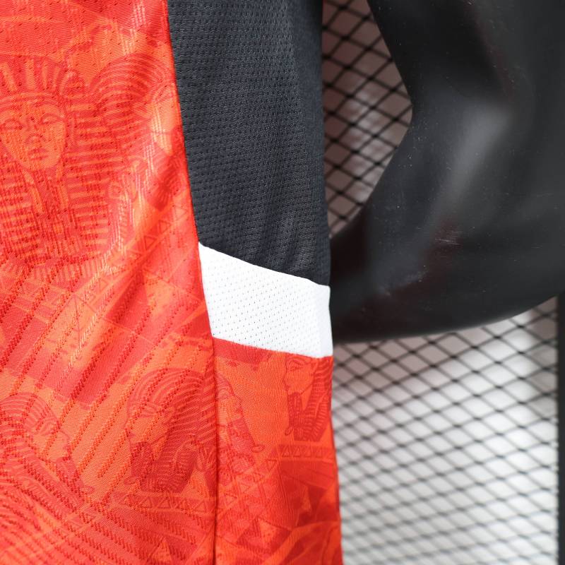 2024/2025 Players Edition Egypt Home Red Football Jersey